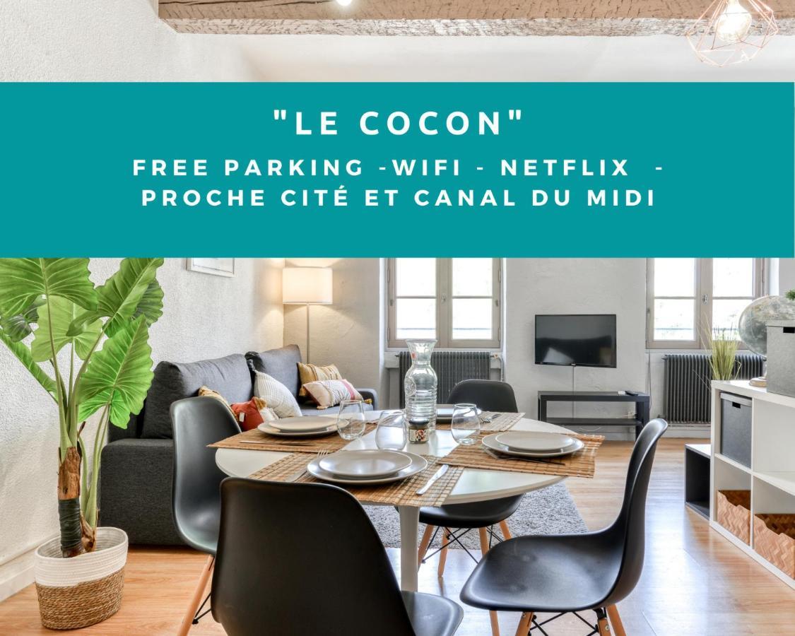 Le Cocon / Free Parking / Wifi / Netflix Apartment Carcassonne Exterior foto